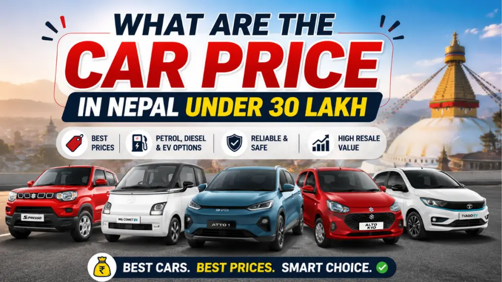 Car price in nepal under 30 lakh